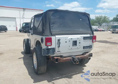 2009 Jeep Wrangler X из США, поврежденный, VIN 1J4FA24189L755392